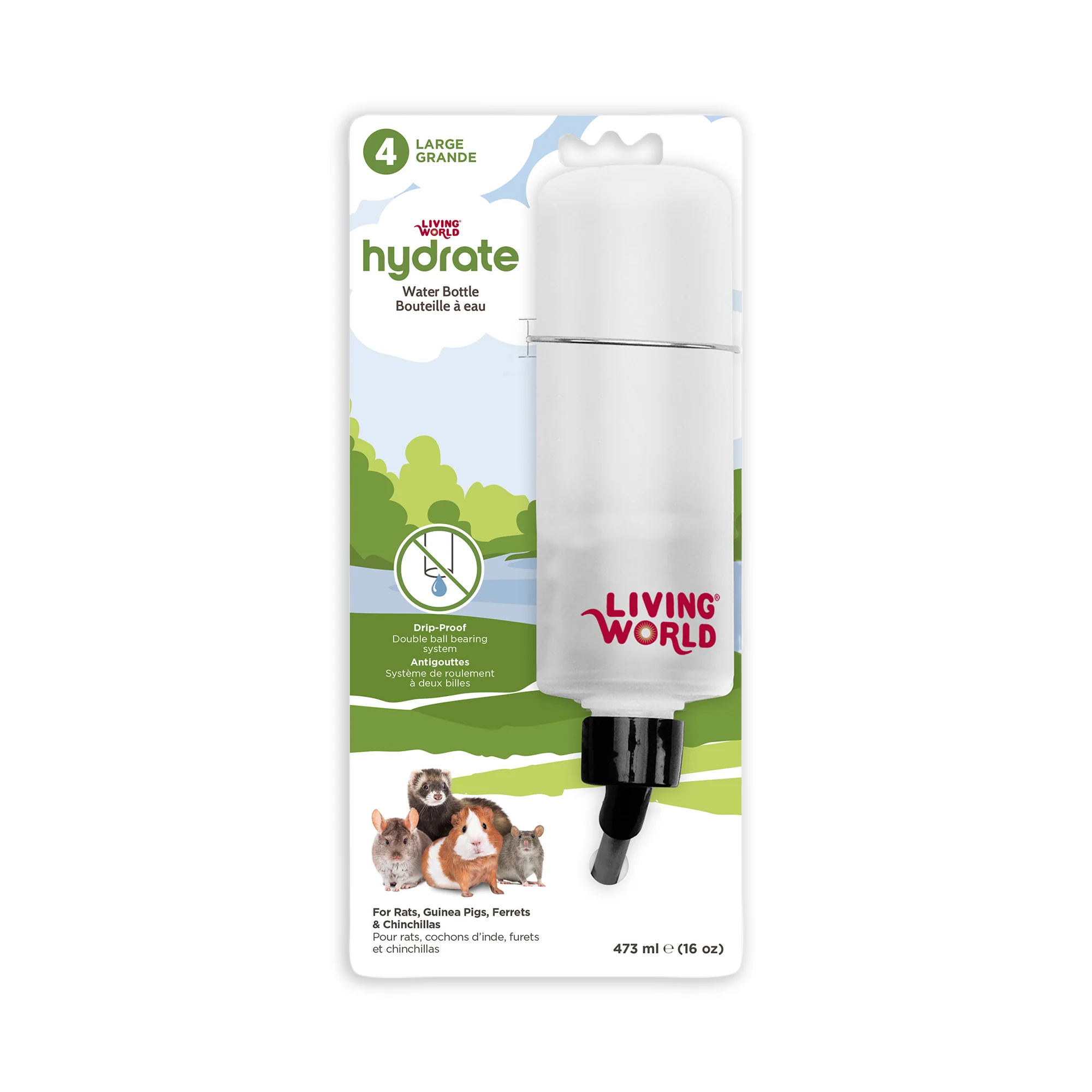 LW Guinea Pig Bottle, 16oz., 450ml